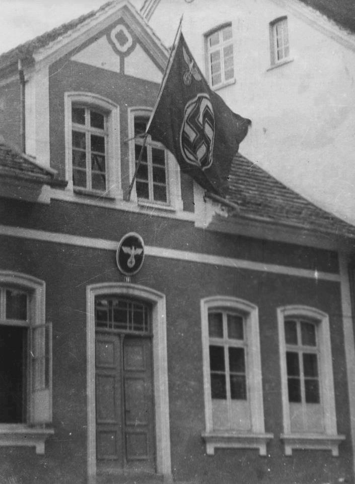Sede do partido nazista em 1934 na Rua 15 de Novembro