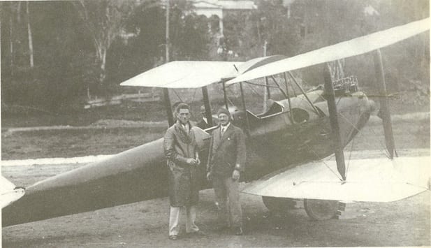 Primeiro Pouso Avião 1932 5 maio em Bnu 001