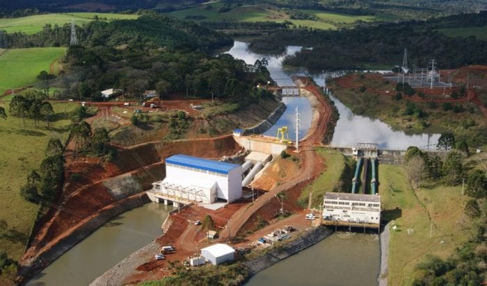 Usina Pery, localizada no rio Canoas, no município de Curitibanos (Governo do Estado de SC)