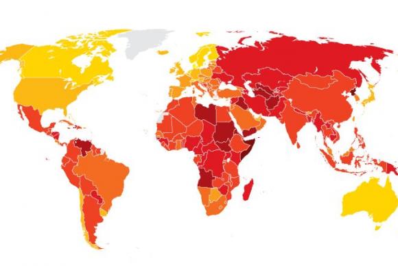 Mapa da corrupção