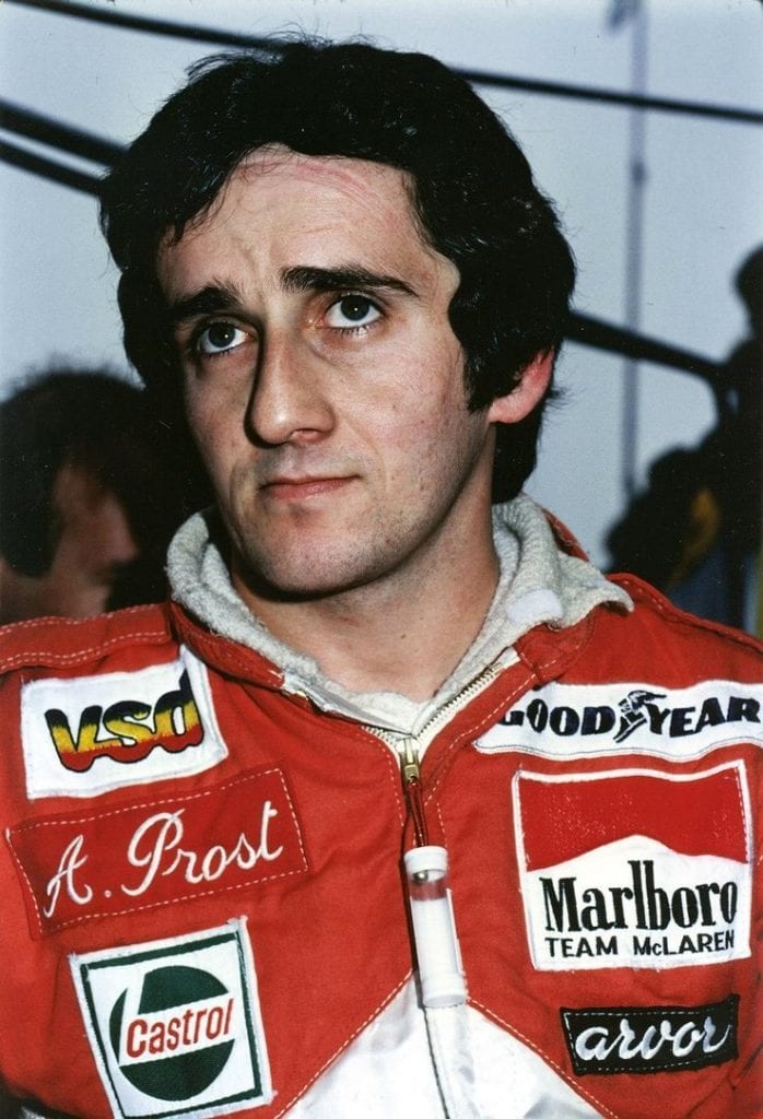 O jovem e franzino Alain Prost daria os primeiros passos na McLaren, em 1980 (DeviantArt)