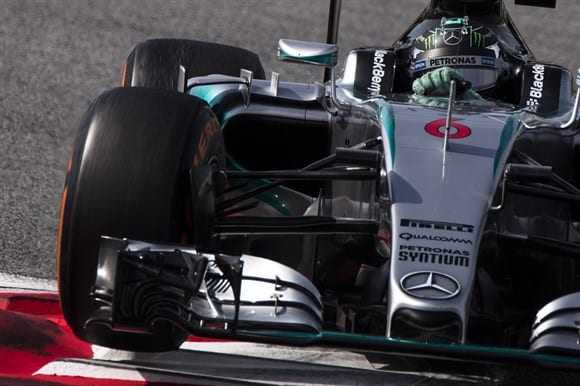 Nico Rosberg, o responsável pelo "assombro" provocado pela Mercedes em Barcelona (Xavi Bonilla/Grande Prêmio)