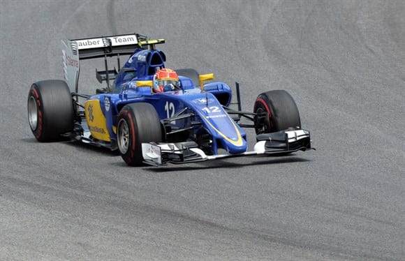 Nasr voltou a sofrer com os freios do Sauber. Terminou em 11º, fora dos pontos (AP)