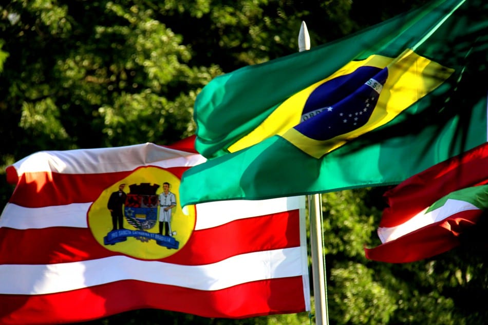 Bandeira Blumenau Brasil (Marcelo Martins)