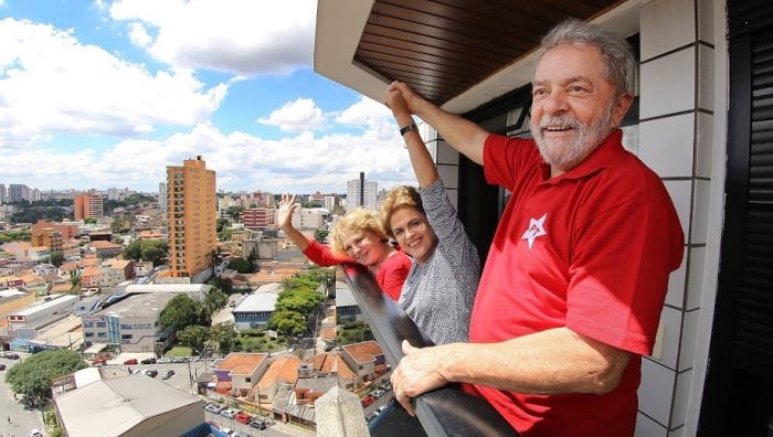 Dilma fez visita ao ex-presidente Lula logo após condução coercitiva (Ricardo Stuckert/Instituto Lula)