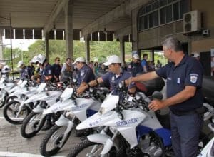Novas motocicletas serão usadas na fiscalização e orientação de trânsito (foto de arquivo)