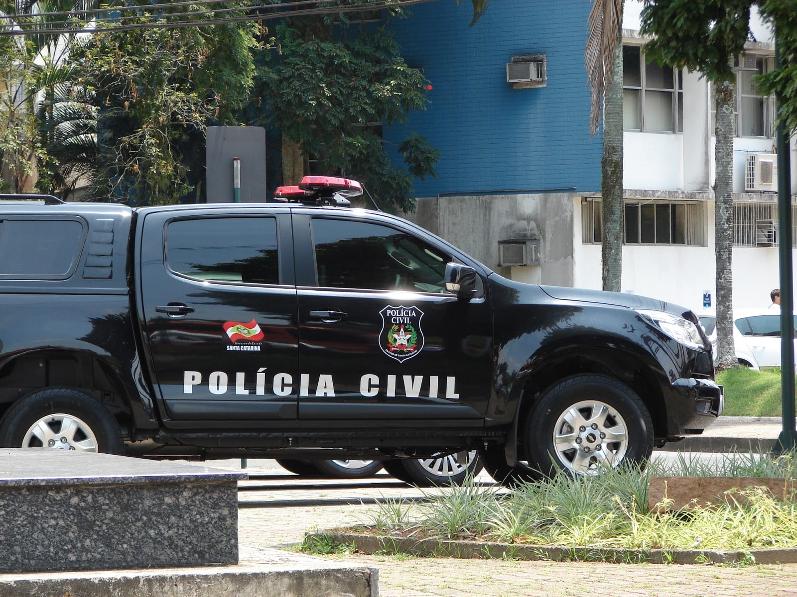 Viatura da Polícia Civil de Santa Catarina - foto de Jaime Batista