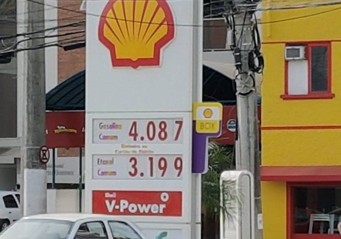 Média de preço dos combustíveis está acima de R$ 4 (Jaime Batista/PMB)