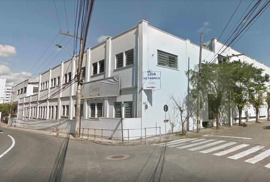 Fábrica da Cremer no bairro Itpoupava Seca (Google Maps)