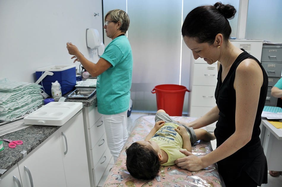 Neste sábado haverá imunização de crianças maiores de um ano a menores de cinco - foto de Eraldo Schnaider - PMB