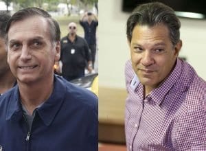 Candidatos à Presidência Jair Bolsonaro (PSL) e Fernando Haddad (PT) (Arquivo/Tânia Regô / Marcelo Camargo / Agência Brasil)