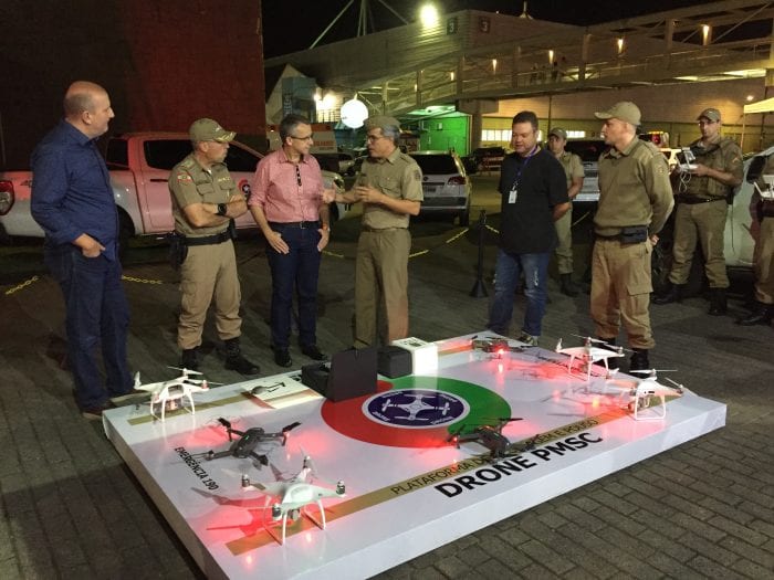 Oktoberfest compra de drone para a Polícia Militar de Blumenau