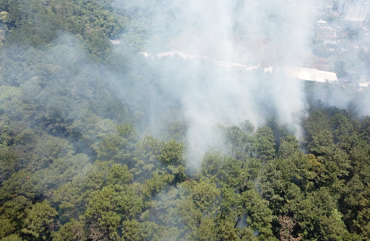 Bombeiros pedem apoio da população para evitar incêndios - foto do Corpo de Bombeiros