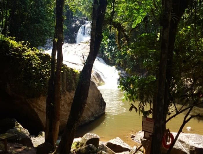 Cachoeira do Venzon, em Botuverá (CBM)
