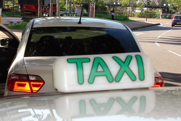 Táxi em Blumenau
