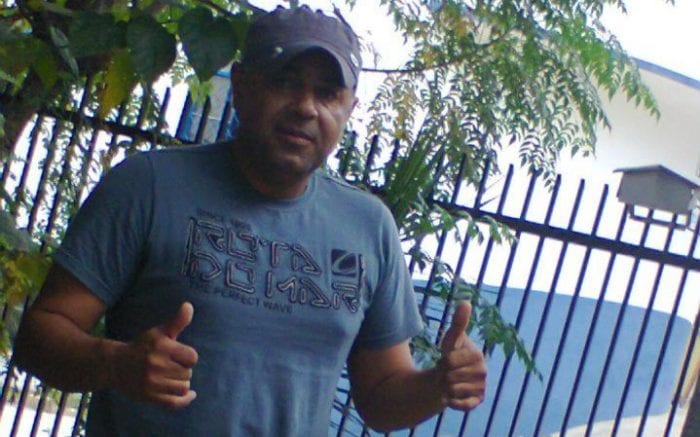 Roberio Cesar foi assassinado com vários tiros - foto do Facebook pessoal