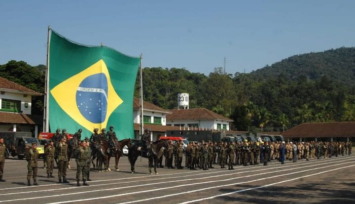 Encerramento do III Exercício da Força de Ajuda Humanitária - foto do Exército Brasileiro