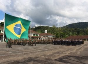 Cerimônia no 23º Batalhão de Infantaria - foto do Exército Brasileiro
