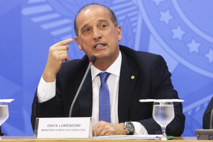 O ministro da Casa Civil, Onyx Lorenzoni, diz que na próxima semana governo publica decreto com recursos para ministérios - Arquivo/Agência Brasil