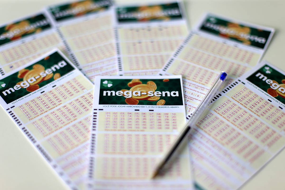 Bilhetes para a Mega-Sena - foto da Caixa Econômica