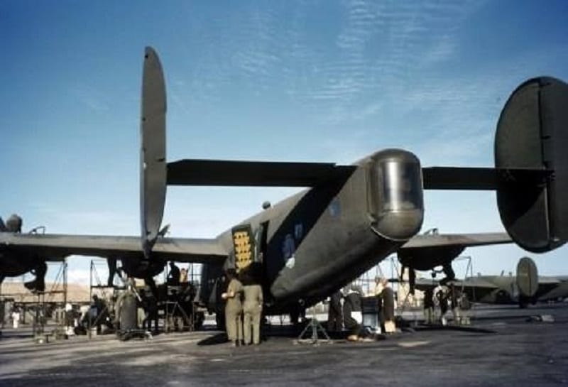 Base aérea do exército dos Estados Unidos - Parnamirim Field em Natal no ano de 1944