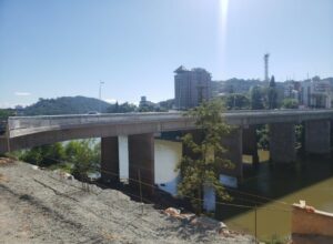 Ponte Adolfo Konder - foto da Secretaria de Obras