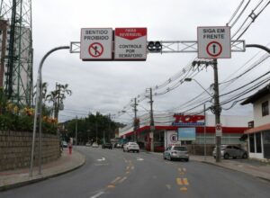 Controladores semafóricos da Rua General Osório - foto de Marcelo Martins
