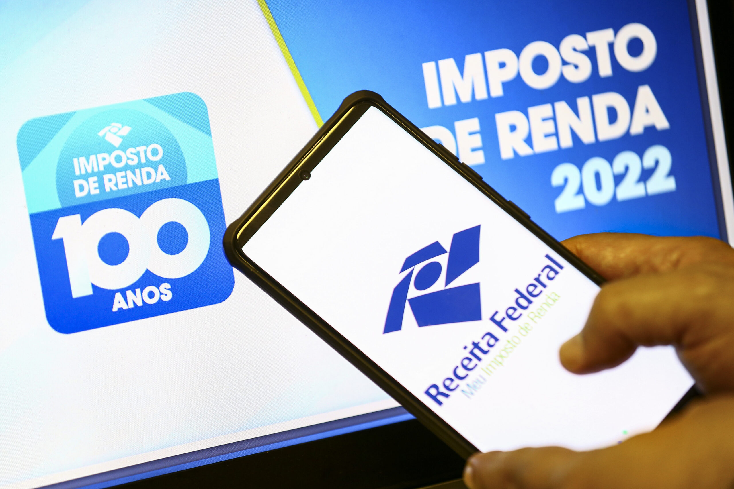 Tela mostrando imposto de renda - foto Marcelo Camargo/Agência Brasil