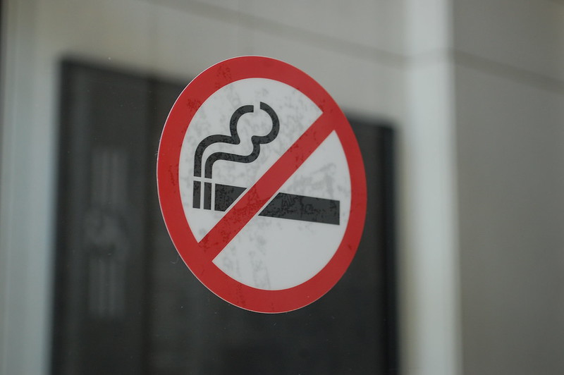 Adesivo de não fume - foto de MyDoorSign