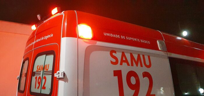 Viatura do Serviço de Atendimento Móvel de Urgência (Samu) - foto de Filipe Rosenbrock