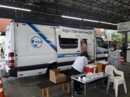 Vacinação móvel volta ser aplicada no Terminal do Aterro - foto da PMB