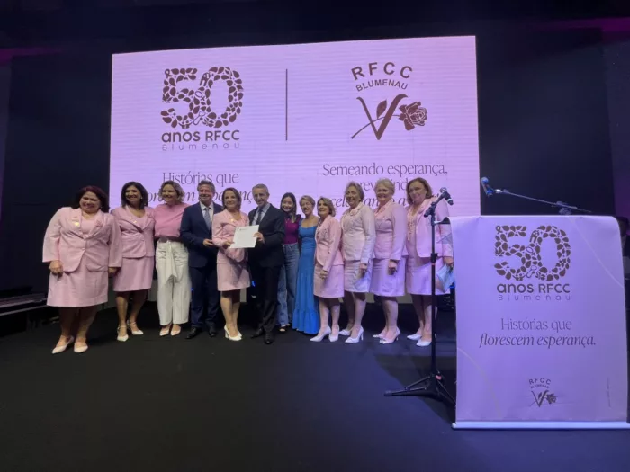 Evento de 50 anos da Rede Feminina de Combate ao Câncer